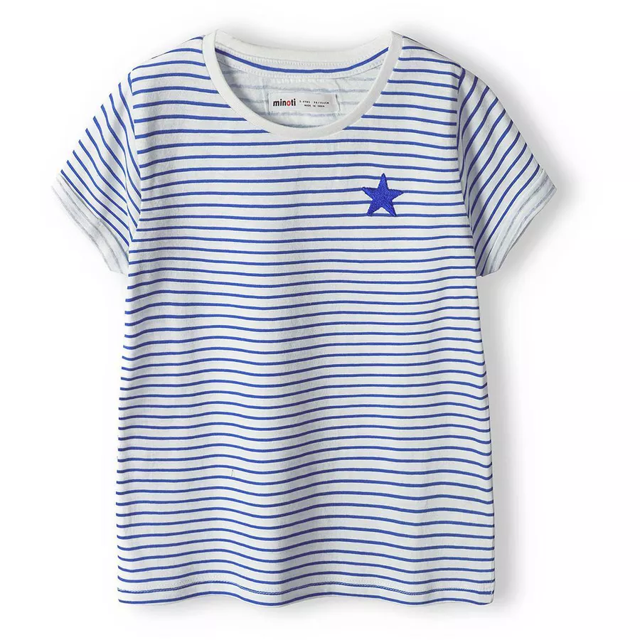 MINOTI 4er-Pack T-Shirts RosaWeißBlau