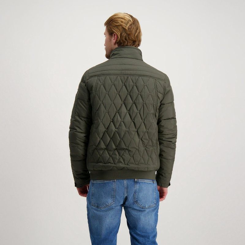 Cars - Quilted Jacket - Olijfgroen - Gewatteerde Jas