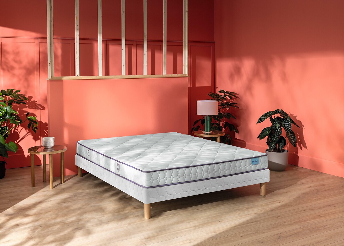 MERINOS<br>Stevige matras em látex, 3 zonas 19 cm, Happy Lit