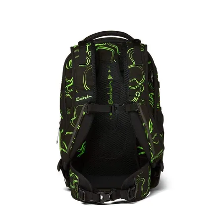 Satch MATCH Schulrucksack Green Supreme