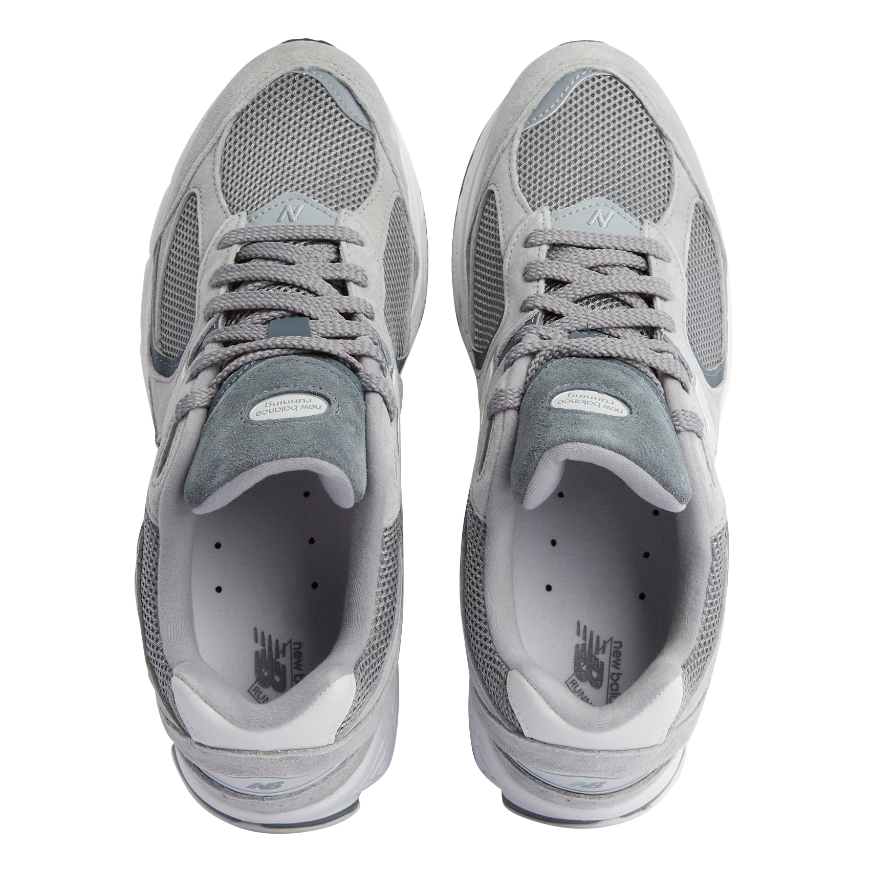 2002 - Baskets basses en cuir | Gris