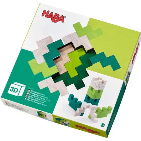 HABA 304410 3D Legespiel Viridis