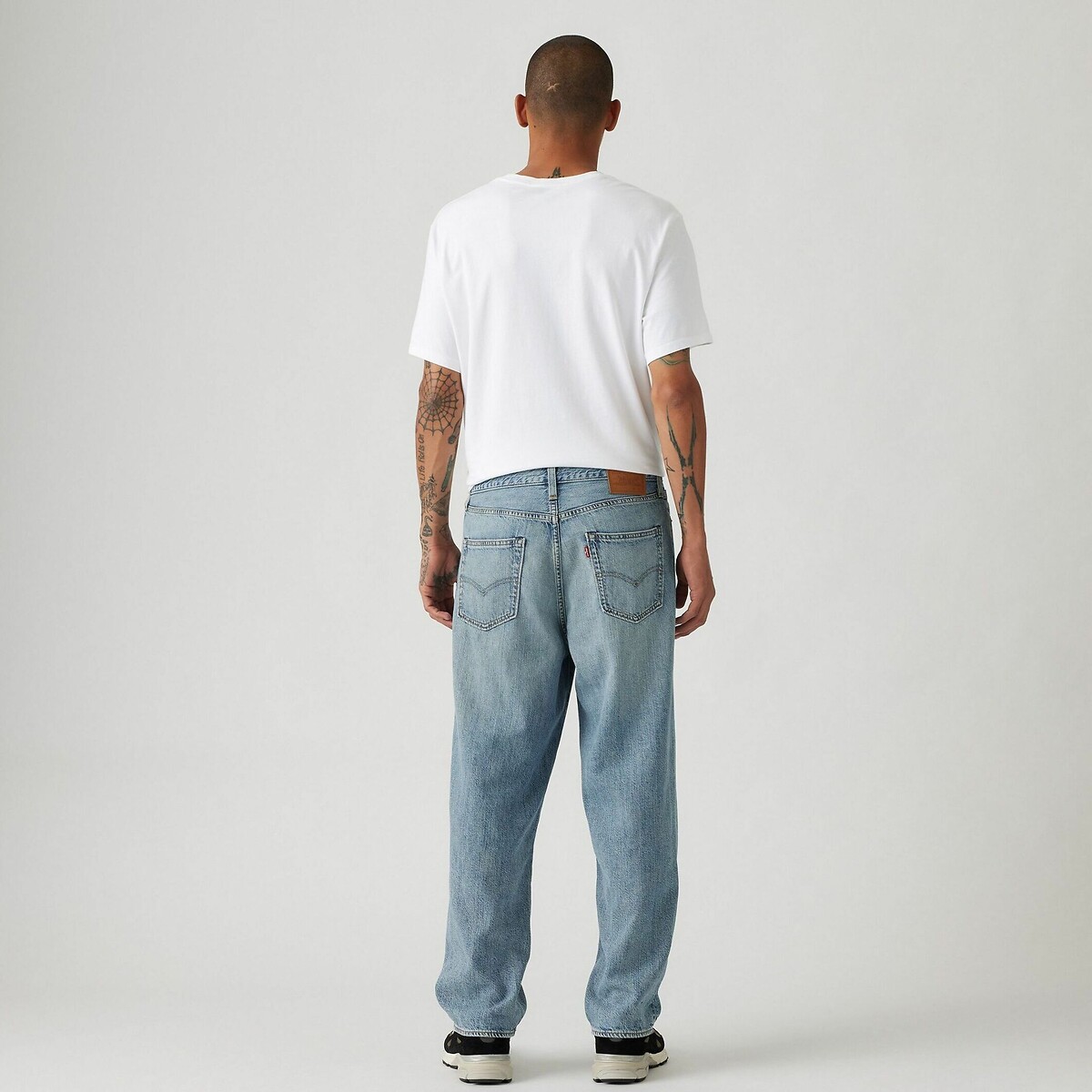 Calça jeans folgada LEVI'S 568® em algodão e linho