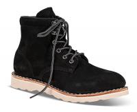 Skolett nubuck  20095 D Sort