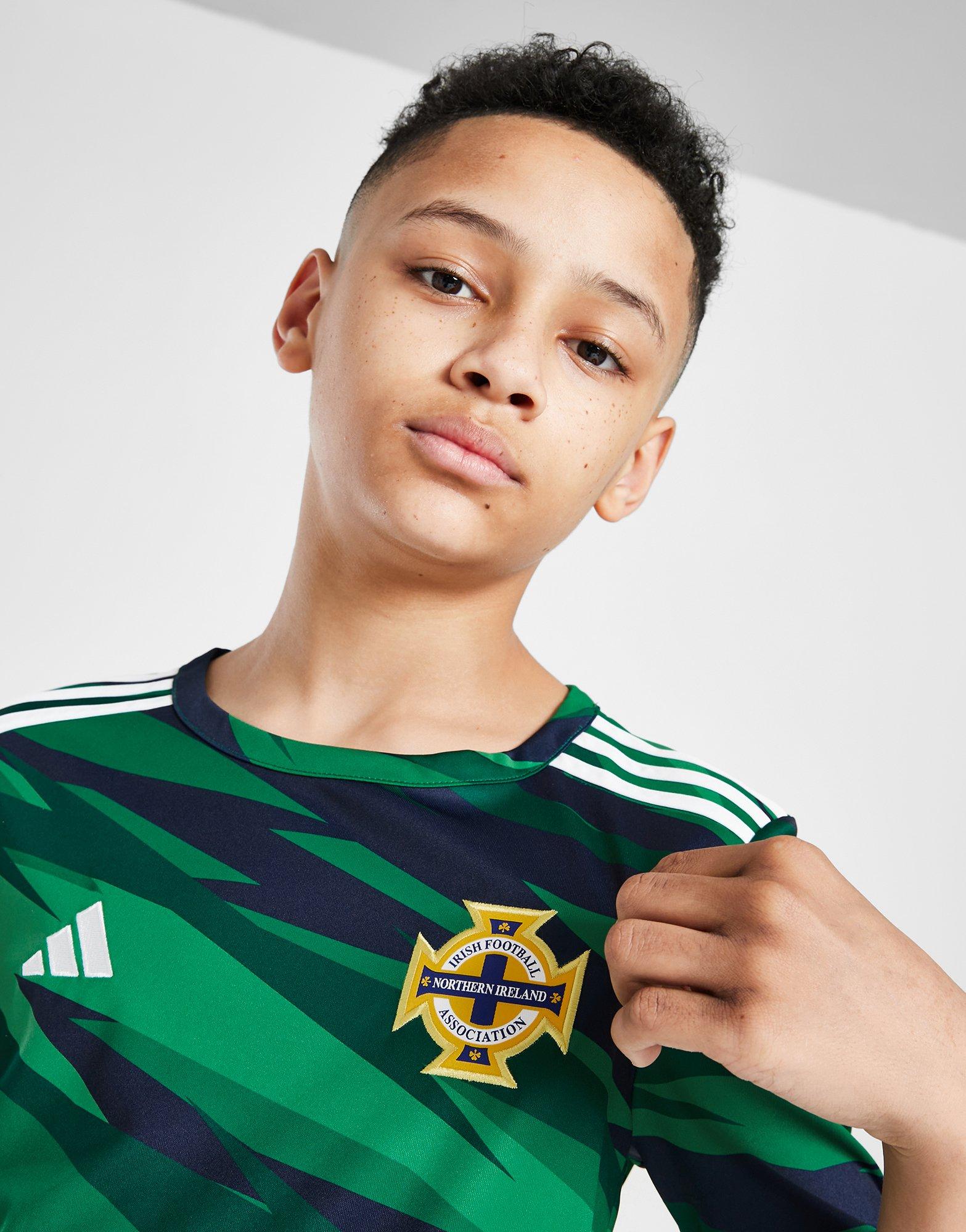 adidas Maillot d'Avant-Match Irlande du Nord Junior