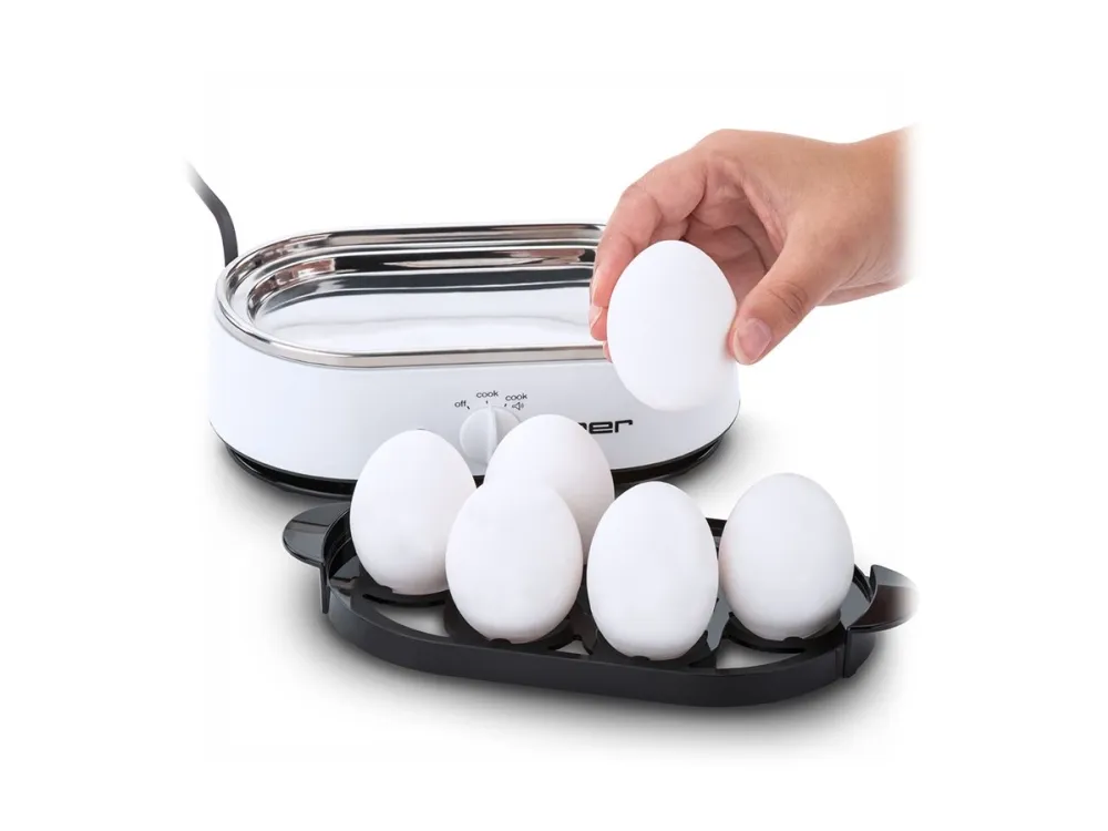 Cloer 6081 - Æggekoger - 350 W - hvid