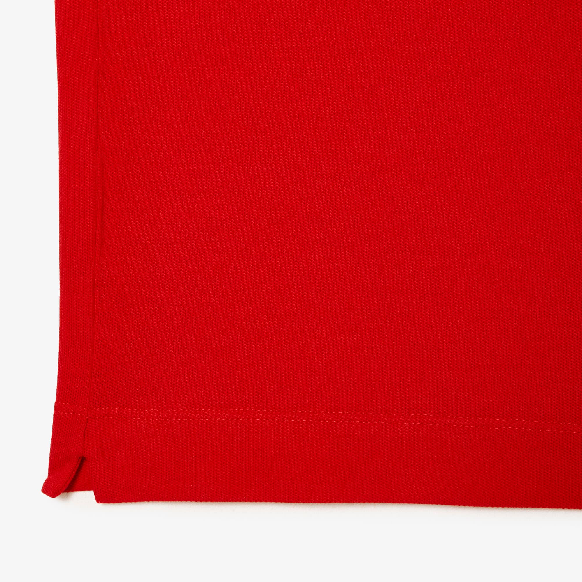 Smart Paris Stretch Cotton Piqué Poloshirt Kurze Ärmel - Rot - Lacoste - Herren