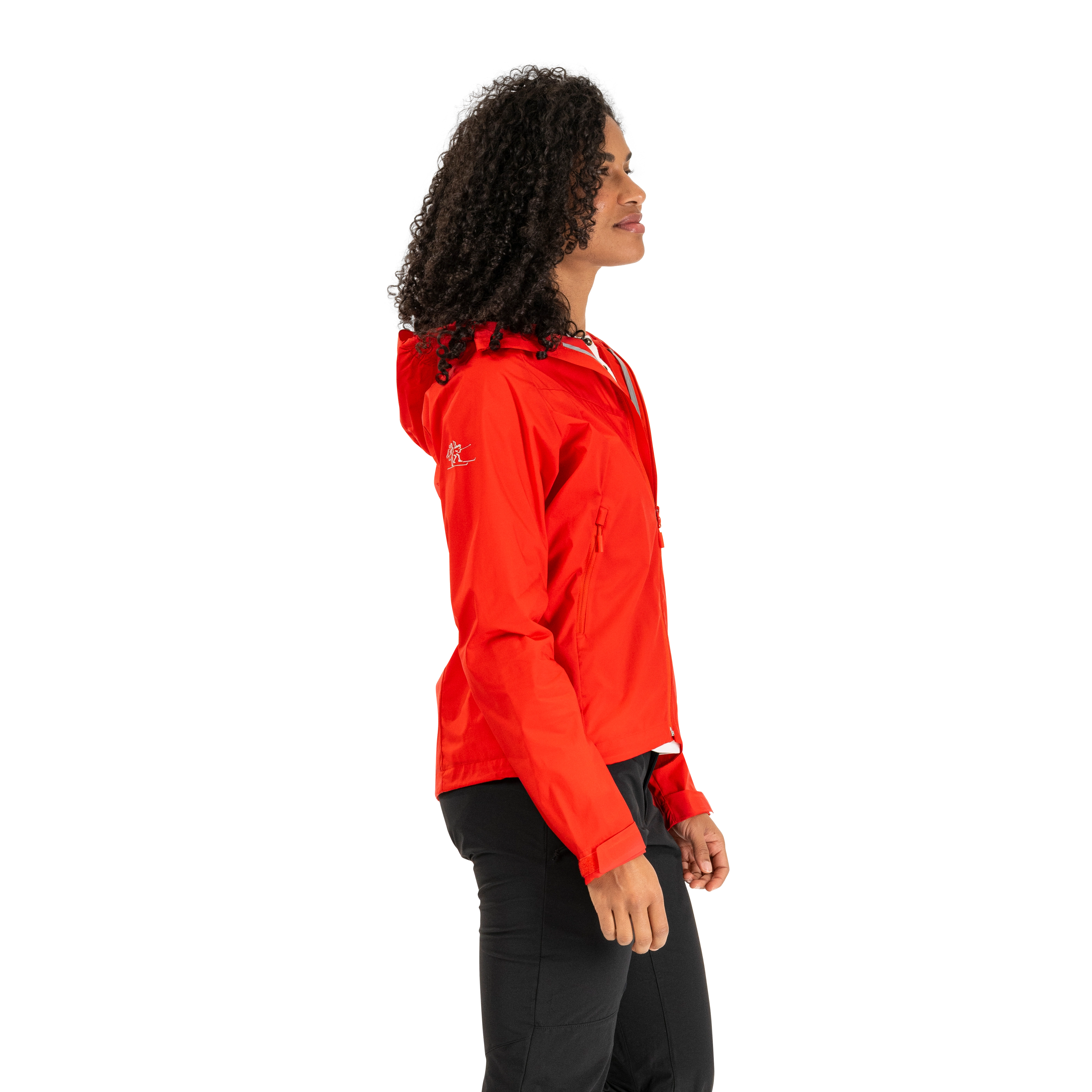 Microlight Jacket Women Fire Red
