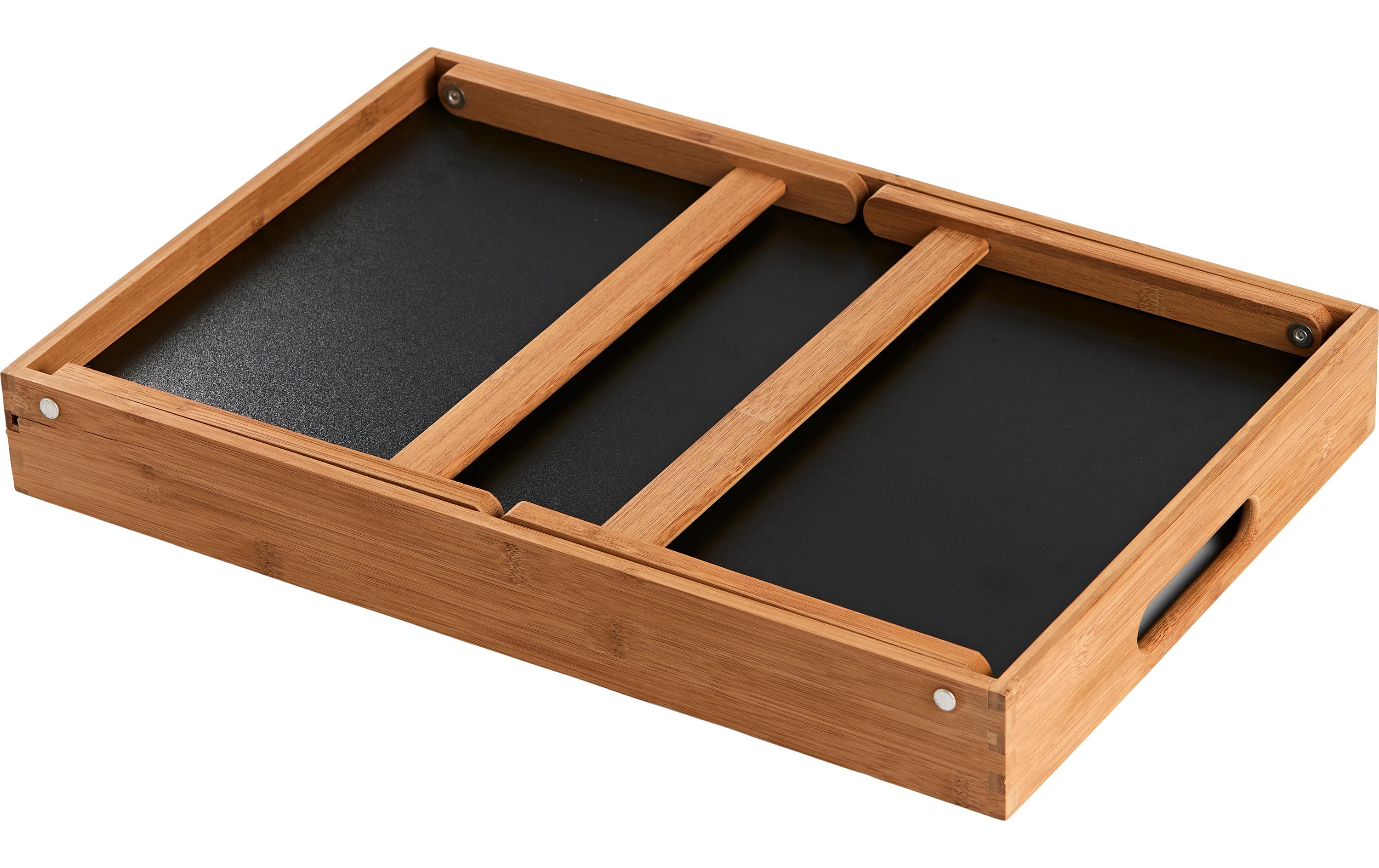 Serviertablett 32 x 48 x 6 cm, BraunKlappbarer Betttablett