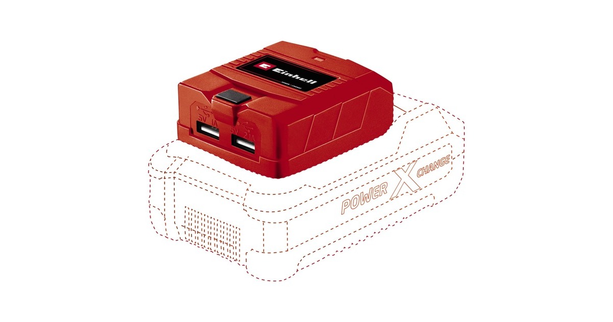 EINHELLPowerbank TE-CP 18 Li USB adapter  (Rood)