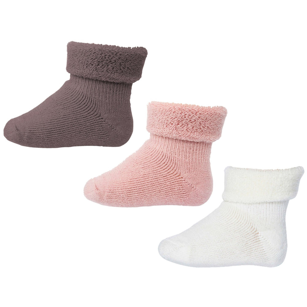 Køb Mp Danmark Vintage Rose Uld Baby Strømper 3-Pak
