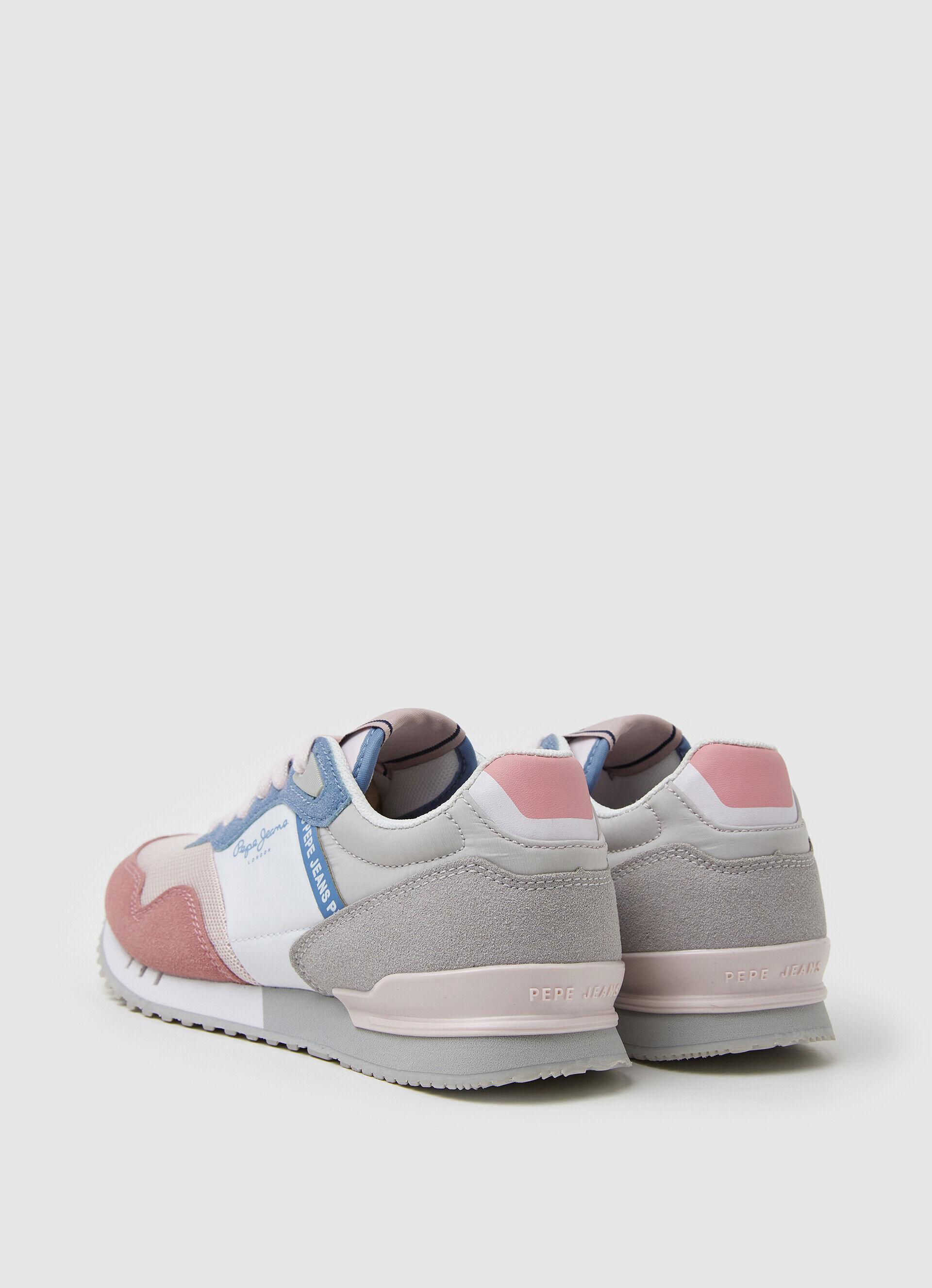 Tênis de corrida básico London - rosa lavado