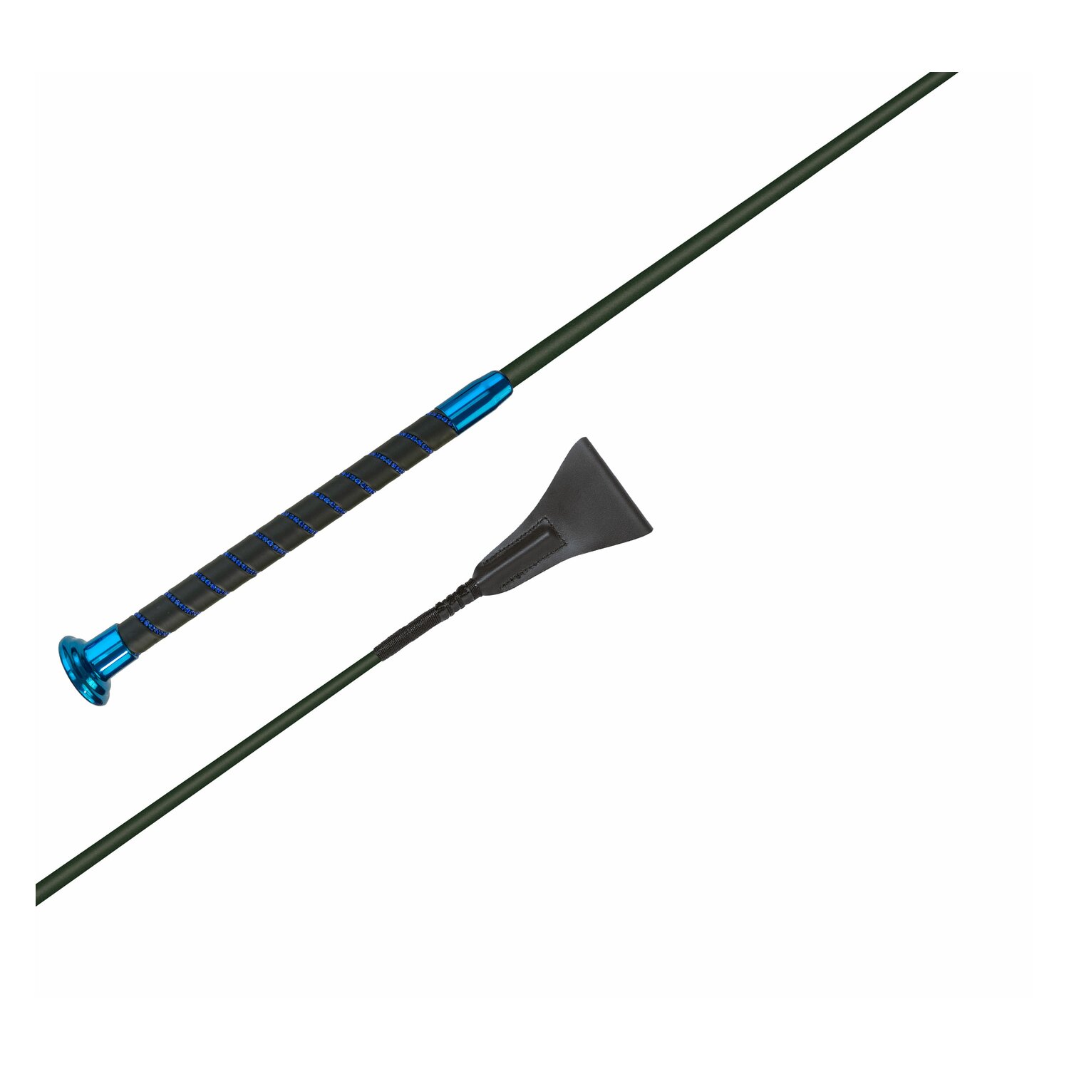FLECK Springgerte SilkTouch Crystal  - blue - 60 cm
