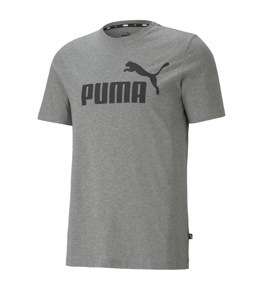 Camiseta Puma ESS Logo cinza