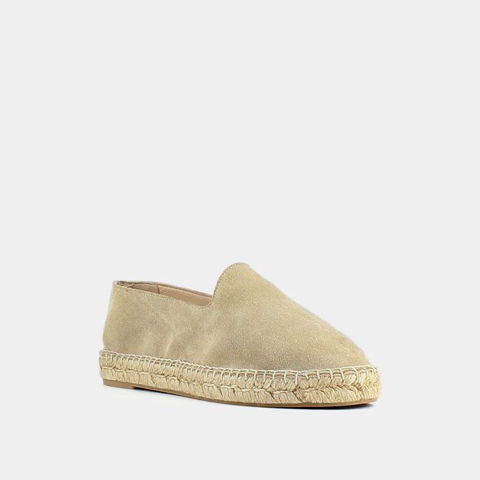 Espadrilles  en croute beige