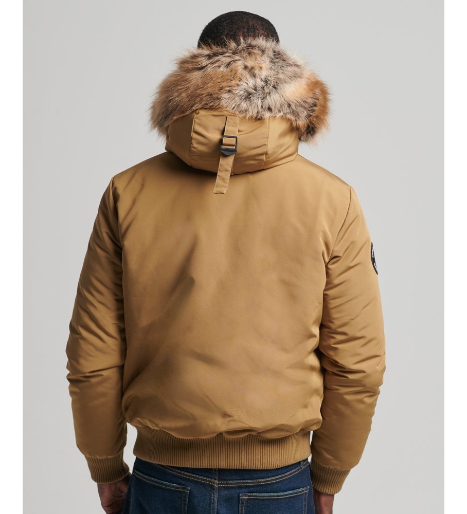 Jaqueta bomber Everest marrom da Superdry