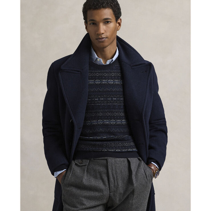 Polo Ralph Lauren 2/17-5 WOOL RWS-LSL-PLO Navy combo