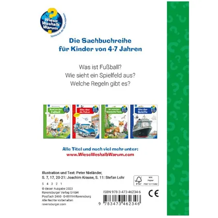 Ravensburger Minis: Wieso? Weshalb? Warum? Fußball
