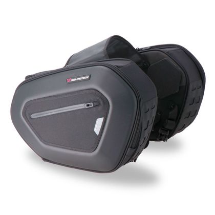 Sacoches cavalières SW-MOTECH PRO BLAZE H AVEC SUPPORT (2 x 20 litres) - Noir