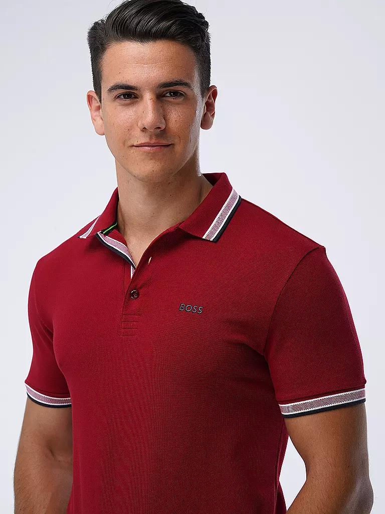 BOSS Poloshirt Regular Fit PADDY rot