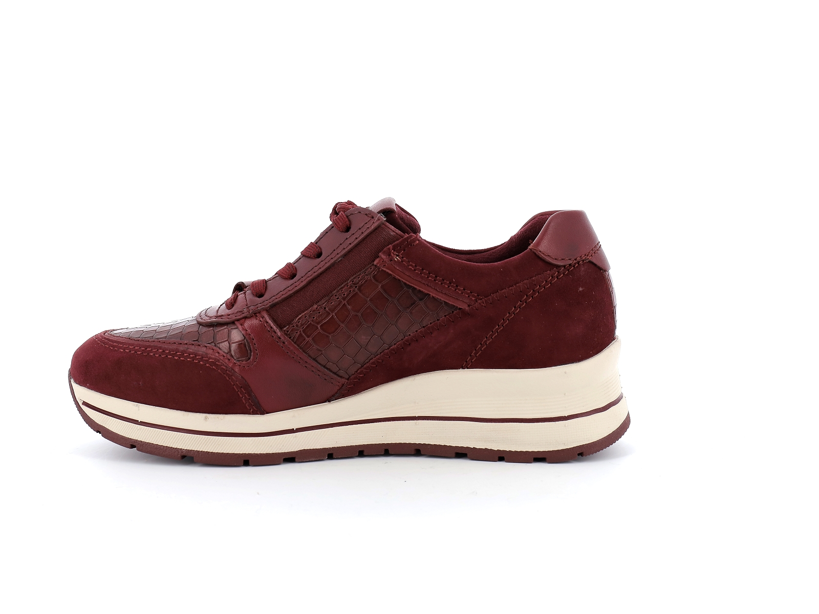 Tamaris-23740 Cuir Bordeaux