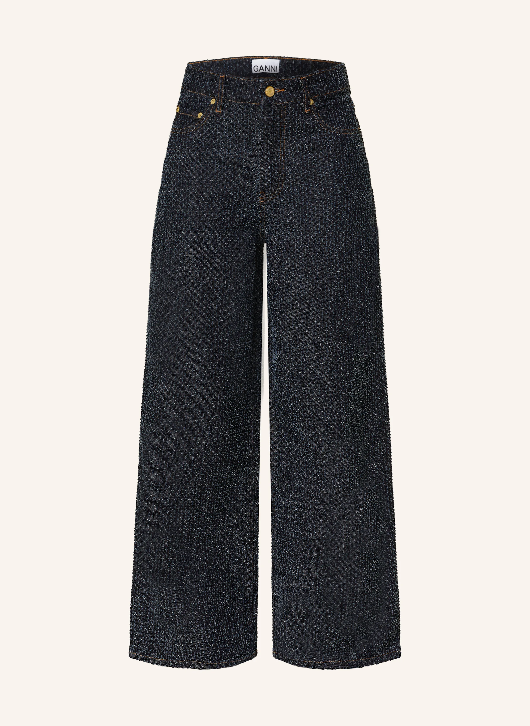 GANNI Straight Jeans