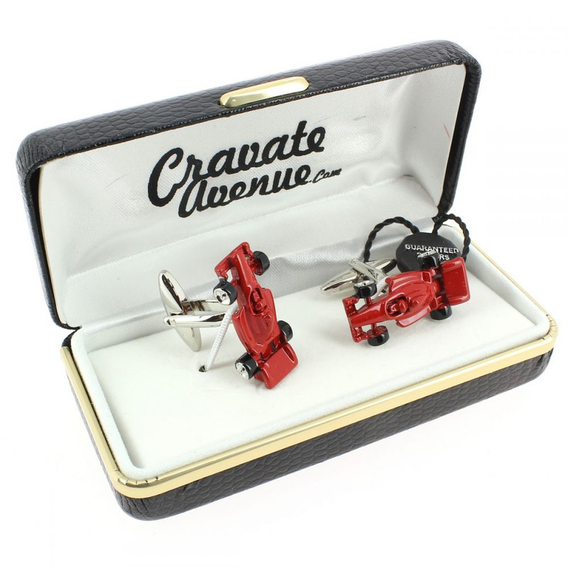Boutons de manchette, Formule 1 rouge