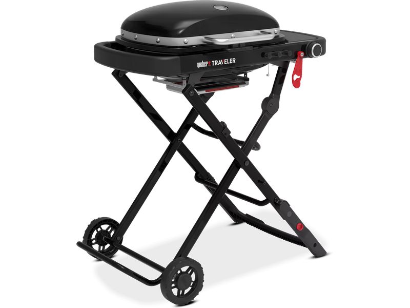 Weber Camping-Grill Traveler Compact Mini Portabler Camping-, Picknick-Grill