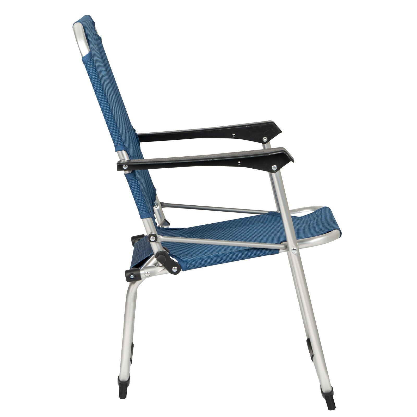 BO-CAMP Kinder Stuhl Copa Rio Camping Klappstuhl Strand Garten Angel Faltbar Alu Farbe: blau