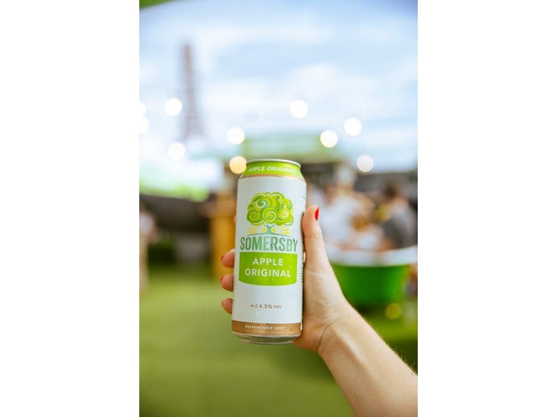 Somersby Apple Original Cider 4 x 0.5 l Spritziger Cider mit fruchtigem Apfelaroma
