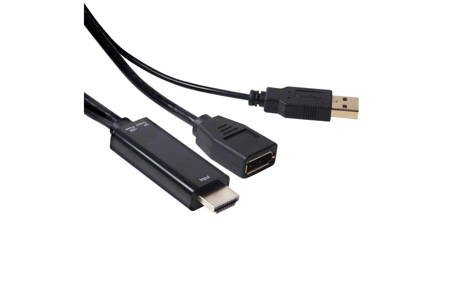 Adapter 4K HDMI 1.4 - DisplayPort 1.1HDMI auf DisplayPort Adapter