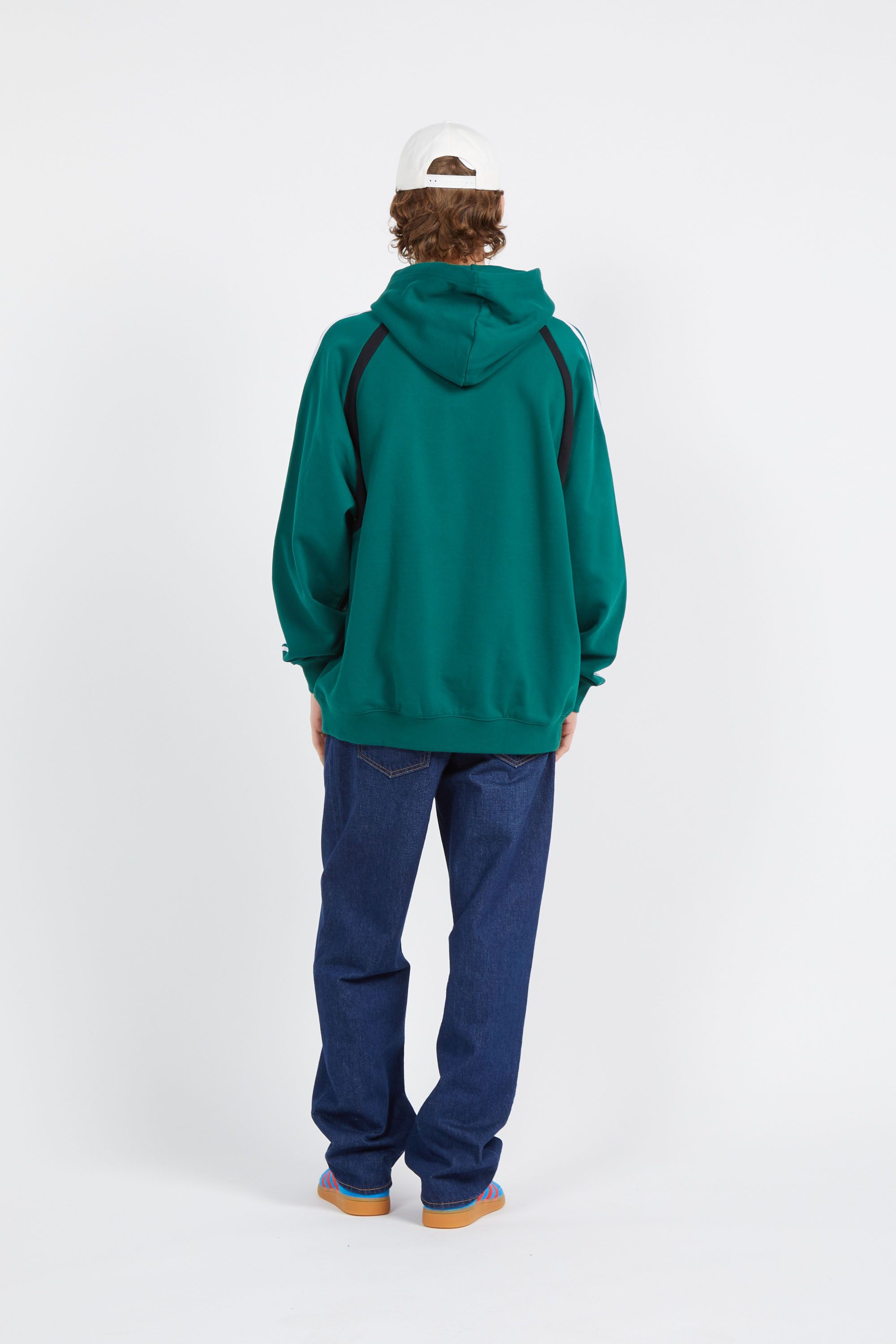 ADIDAS Hoodie COLLEGIATE GREEN Vert