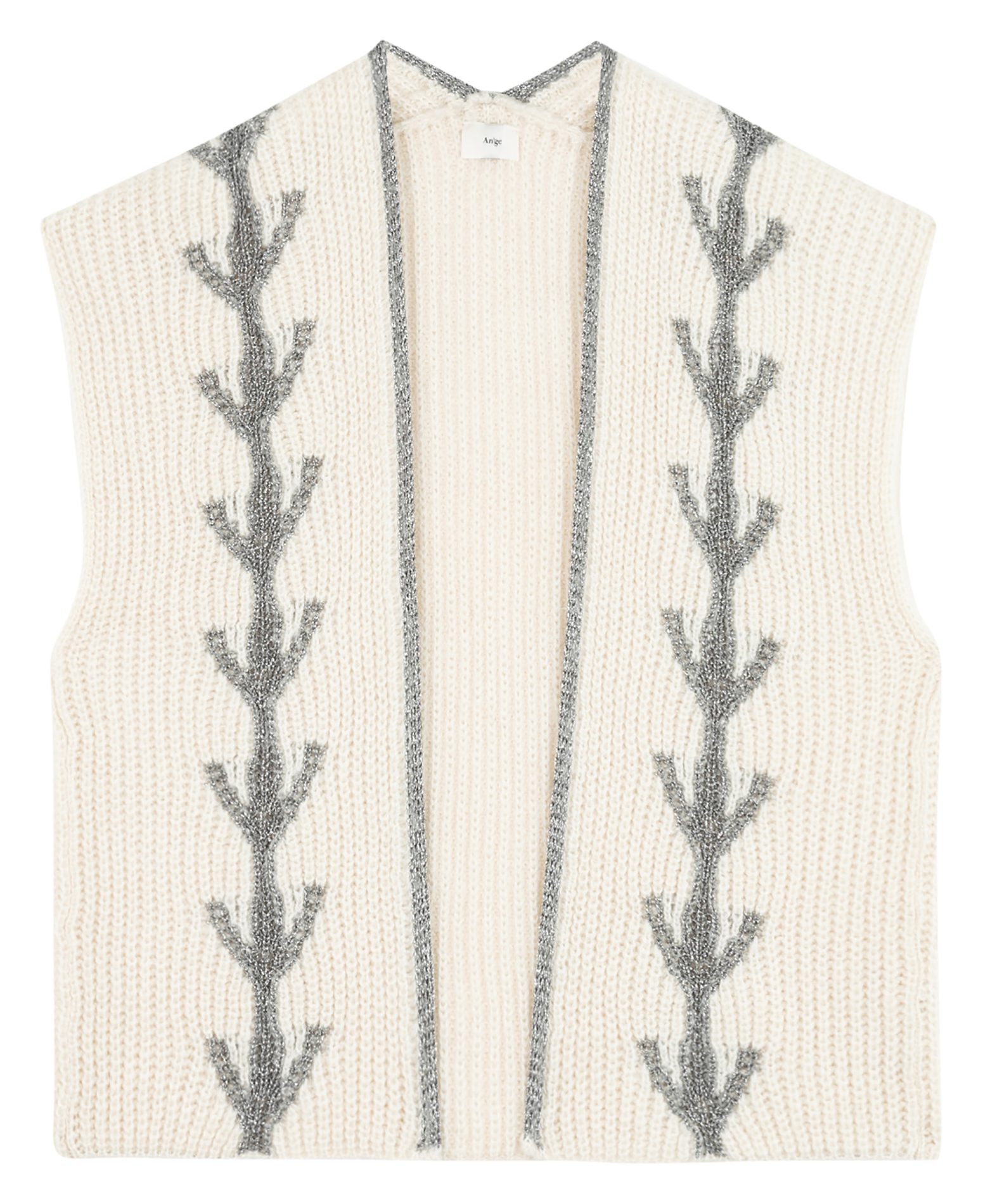 LADAKINI - Gilet jacquard| Noir