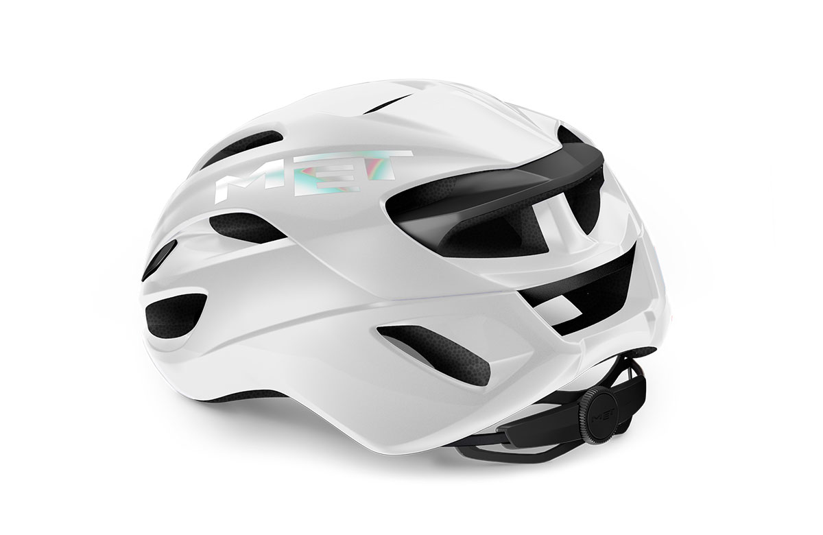 MET Rivale MIPS cykelhjelm White Holographic Glossy