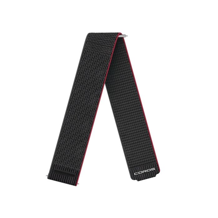 Coros Unisex Tilbehør til ure/armbånd Acc Pace 3 Band (Nylon) Sort