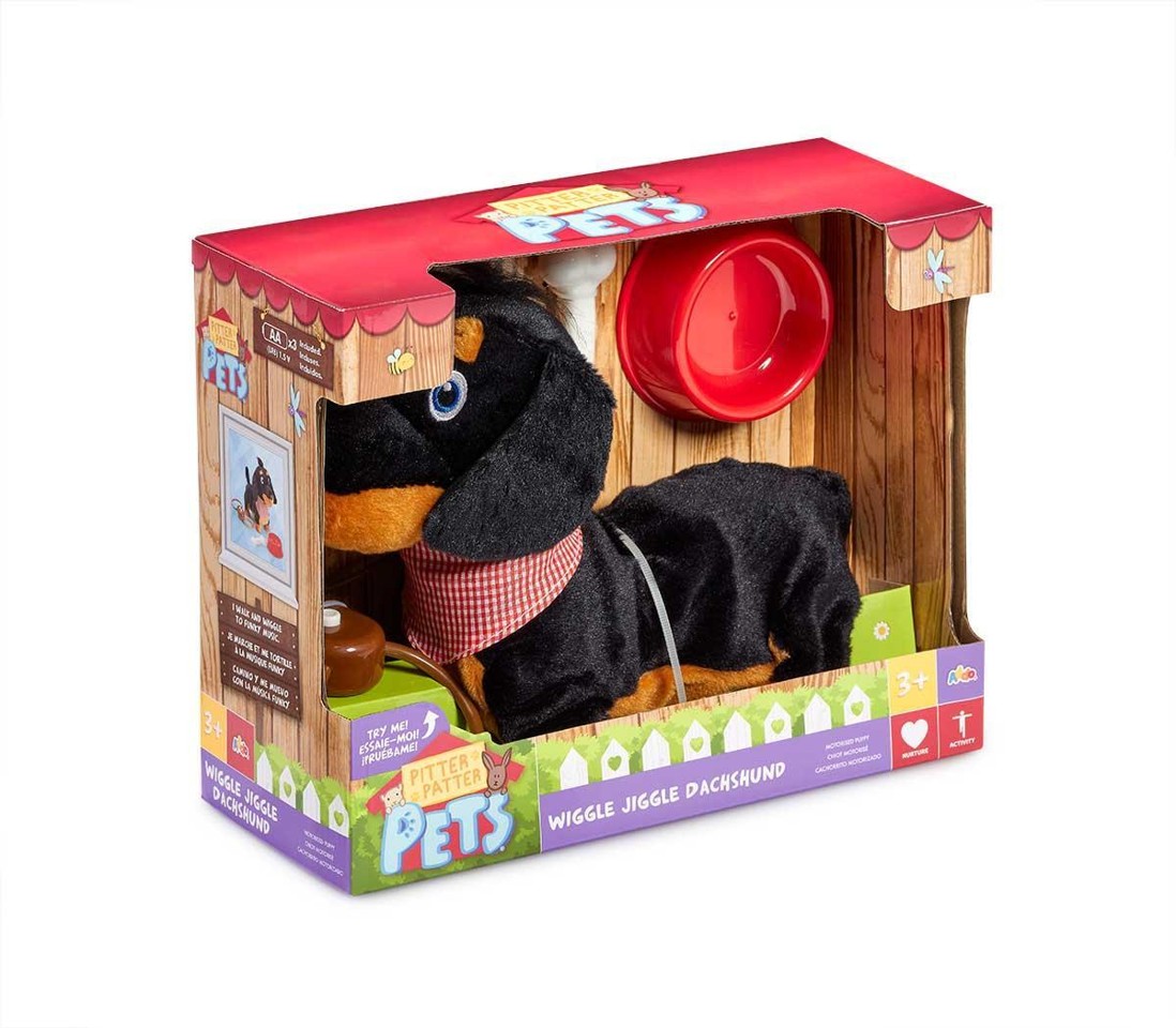 Happy Pets - Wiggle Jiggle Plys Dachshund - (31511146)