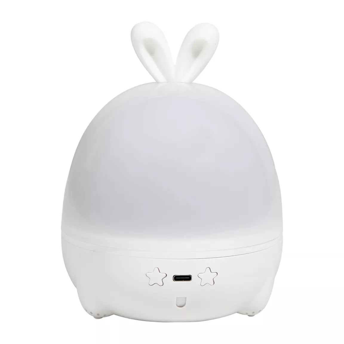 Veilleuse enfant piles ou usb (12 x 15,7 cm) Lapin Blanche