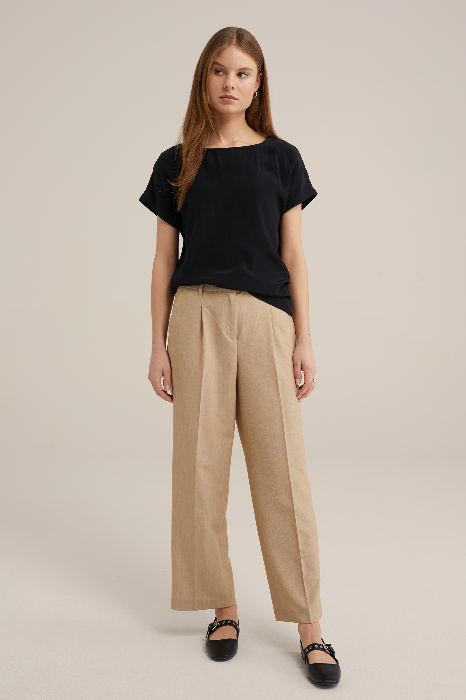 top WE Fashion Zwart