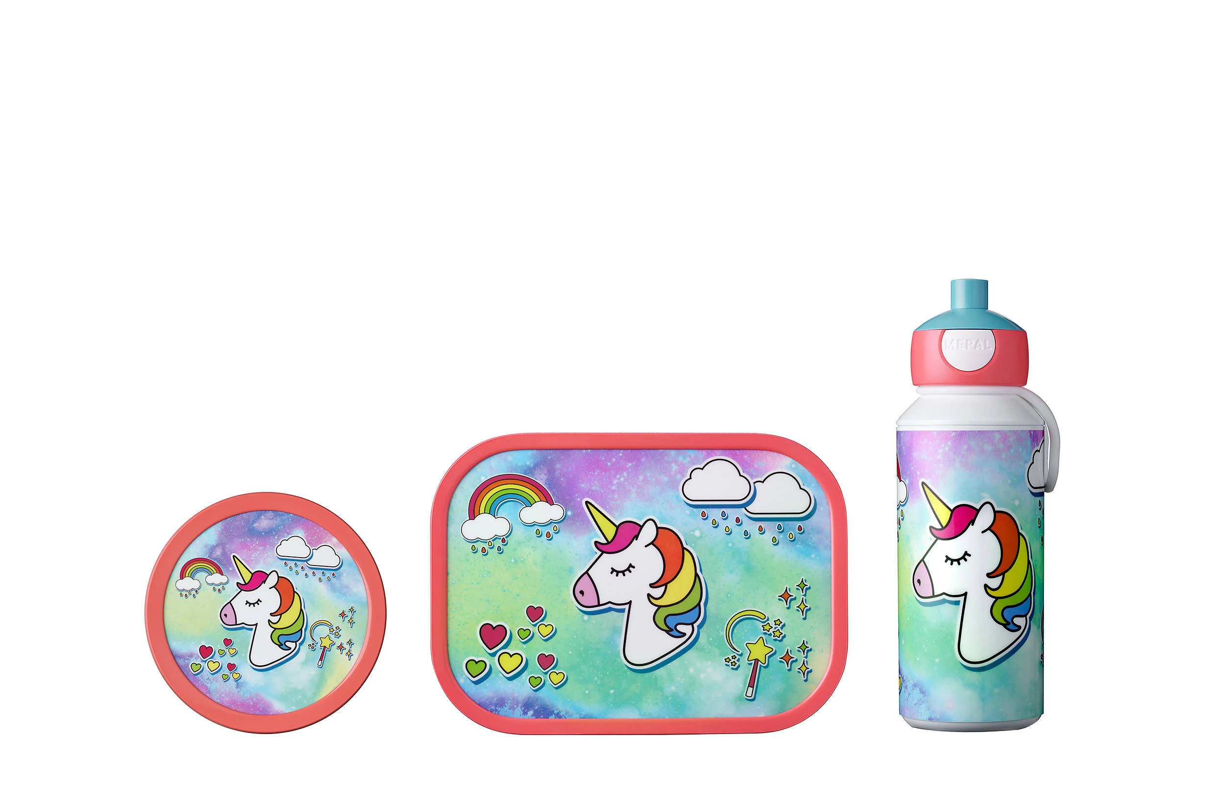 Mepal Campus lunchset (pop-up fles + fruitbox)