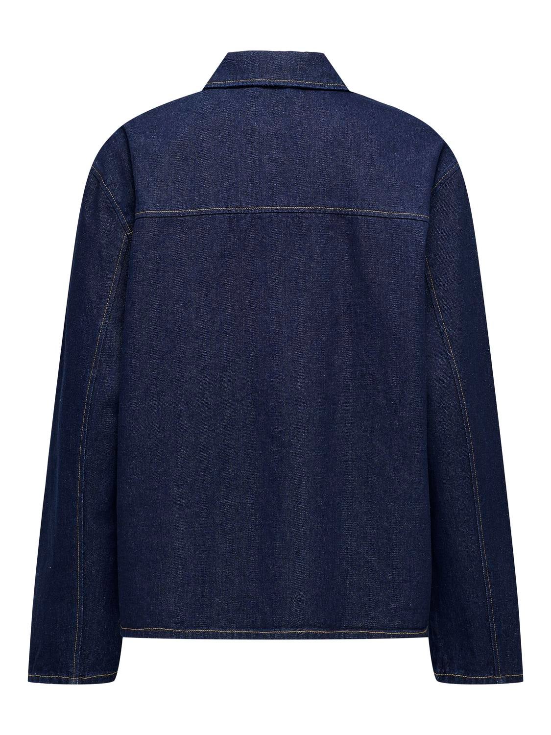 ONLTHILLE Jeansjacke Dark Blue Denim