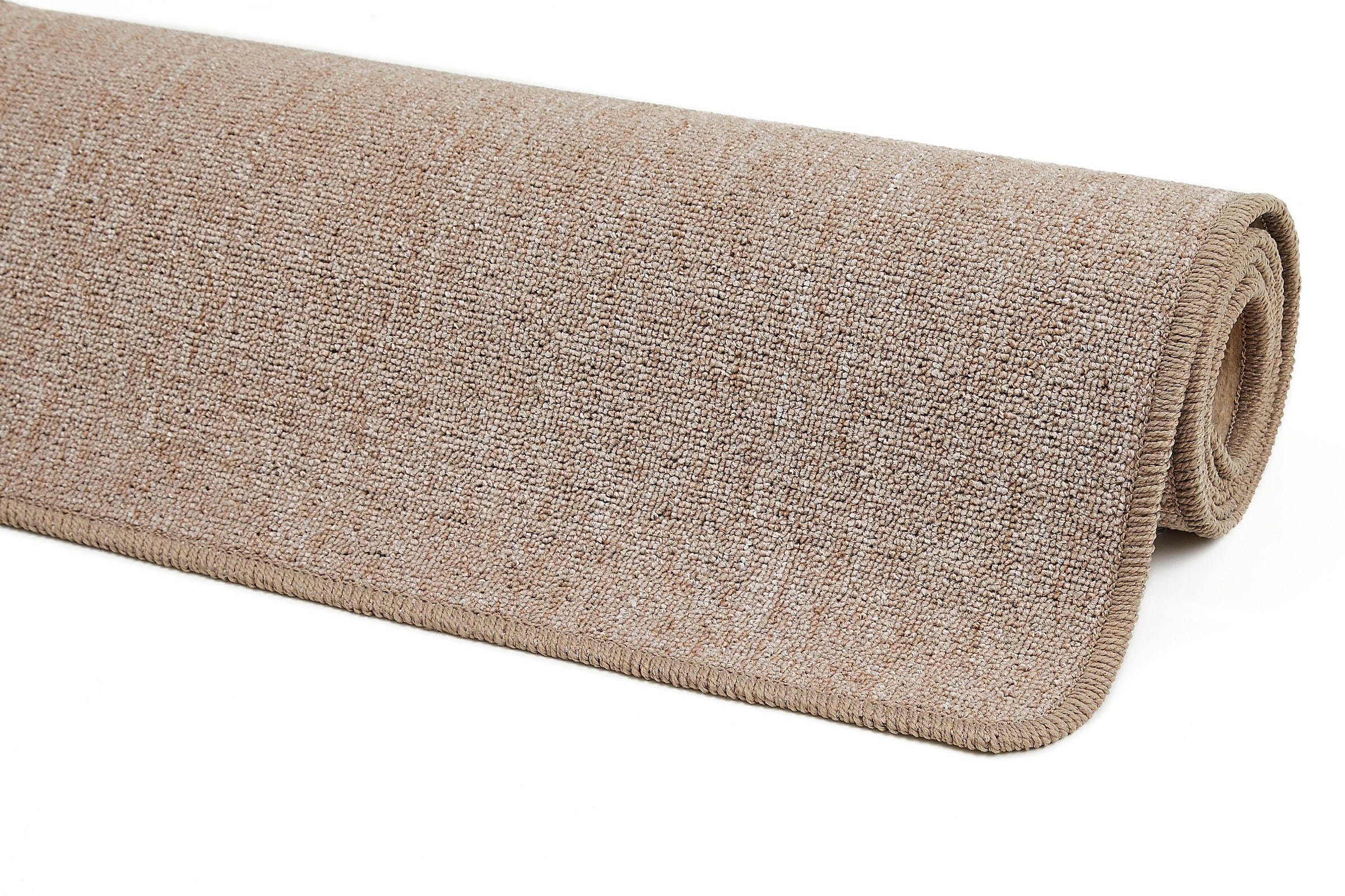 Andiamo Bettumrandung »Luton, Made in Germany« Höhe 5 mm 3 Stk. tlg. Bettvorleger, Läufer-Set für das Schlafzimmer, melierte Optik