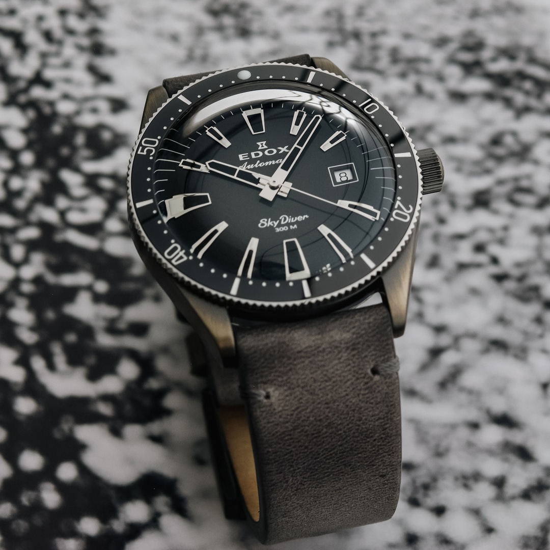 Edox SkyDiver Date Automatic Limited Edition