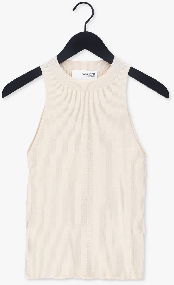 SELECTED FEMME beige selected femme top slfsolina sl knit top