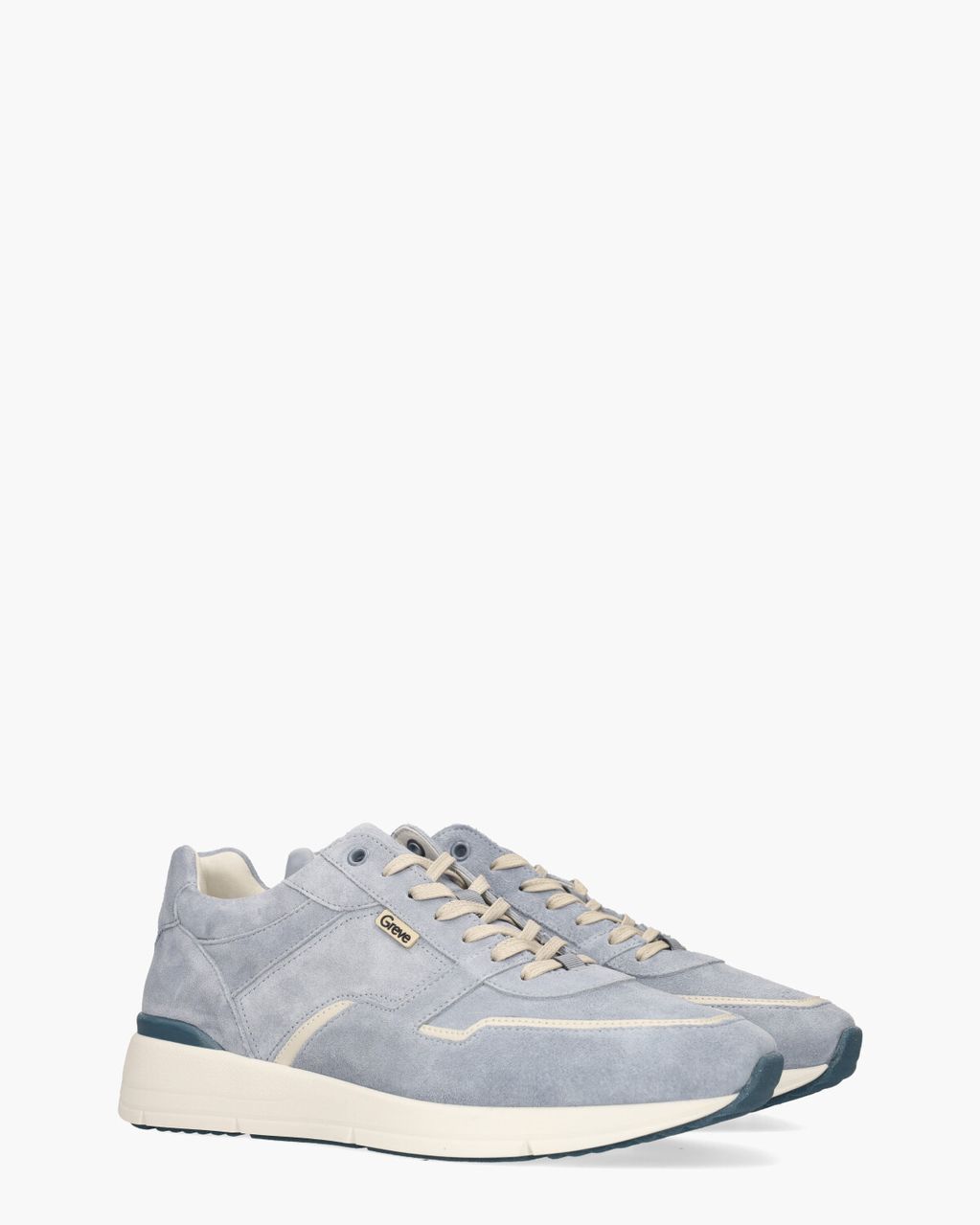 Greve Walker Lichtblauw Herensneakers