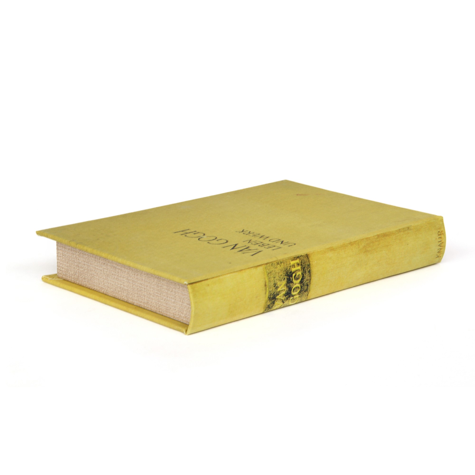 Buchhülle 'Van Gogh - Leben und Werk', T 3 cm, B 15 cm, H 22 cm von fischer's lagerhaus