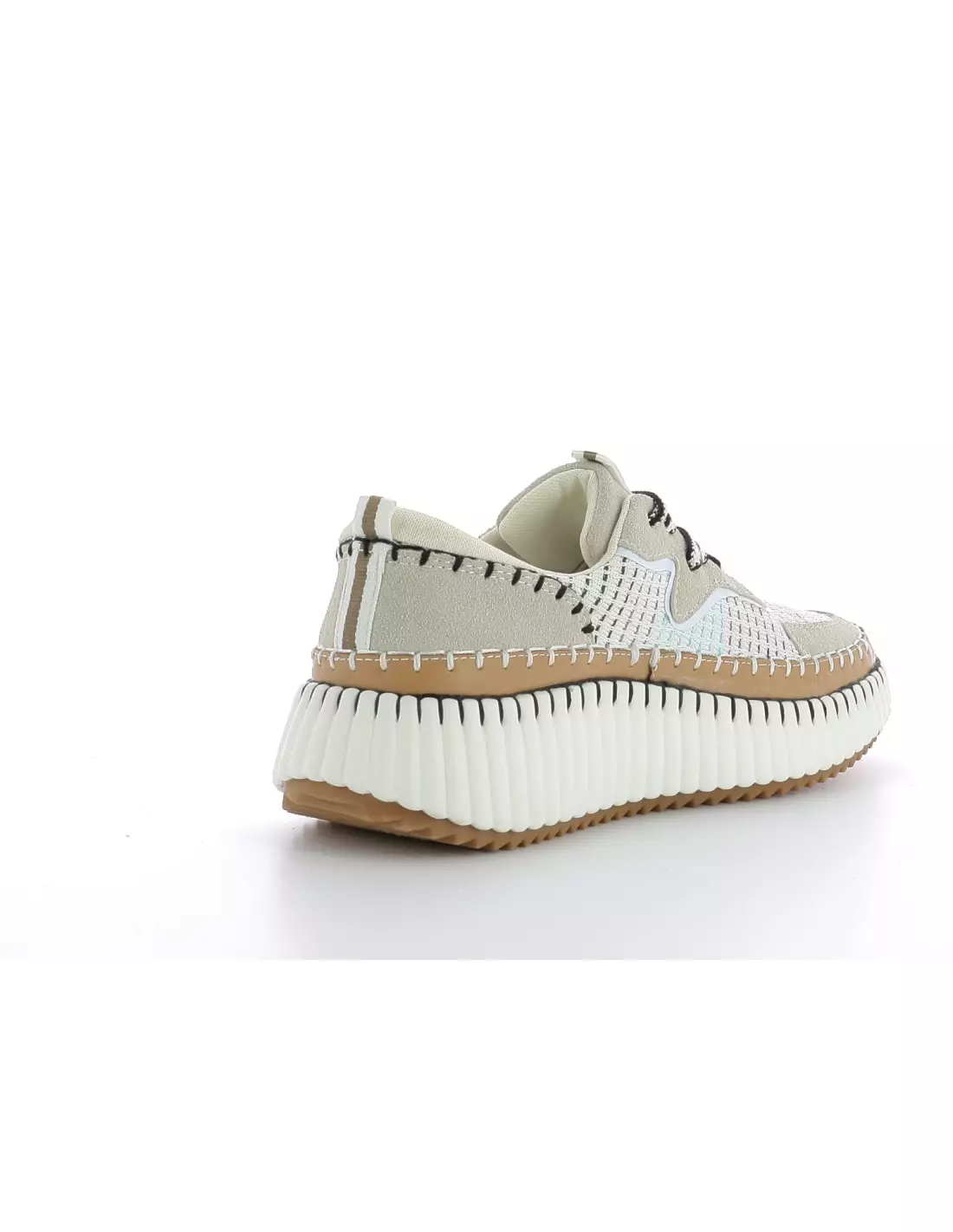 CLAUDIA GHIZZANI 2BR0040101 - Baskets BEIGE-ECRU-TXTCOMBI