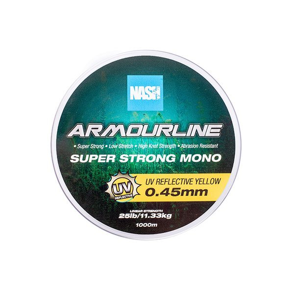 Nylon Nash TT Baseline Mono Jaune UV (1000m)