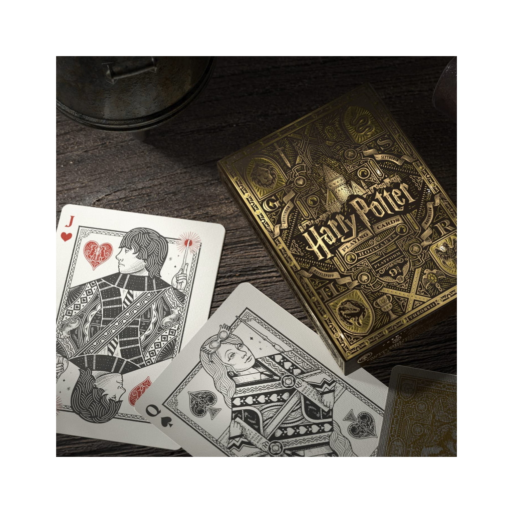 Cartes Bicycle Theory 11 - Harry Potter Poufsouffle Jaune