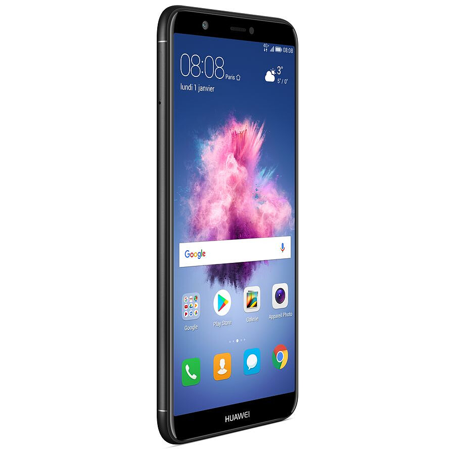 Huawei P Smart (noir) - Dual-Sim - 32 Go · Reconditionné