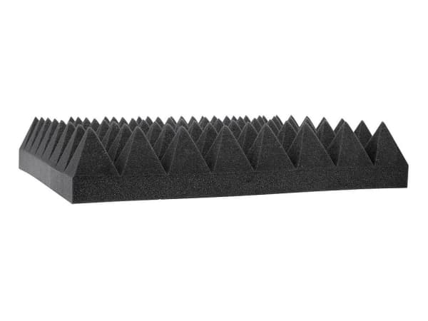 Omnitronic akustisk skumpyramide 100 mm, 50x50 cm (8070265T)